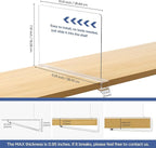 HBlife 4 Pack Closet Organizers and Storage, Vertical Purse Organizer - Image 2