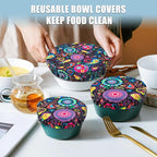 wegreeco Elastic Reusable Bowl Covers - Image 6