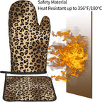 Leopard Print Oven Mitts - Image 5