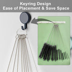 Ixiaoyoo Straw Cleaner Brush Set, 12 Pieces Botthle Cleaning Brush and Nylon - Image 7