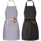 BeLuyi 2 Pack Adjustable Bib Apron by BELUYI