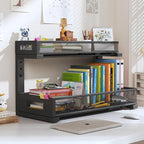 2 Pack 19IN Depth Under Sink Storage Organizer, Large 2-Tier Elegant Mesh Pull - Image 9