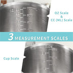 Measuring Cup, Newness Stainless Steel Measuring Cup - Image 2