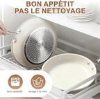9.25 Inch Ceramic Nonstick Frying Pan Skillet - Image 8