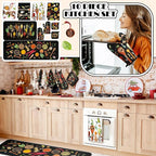 Fourluoo 10 Pcs Farmhouse Kitchen Decor and Accessories Set 4 Kitchen Towels 2 - Image 2