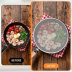 Grease Splatter Screen for Frying Pan - Image 3