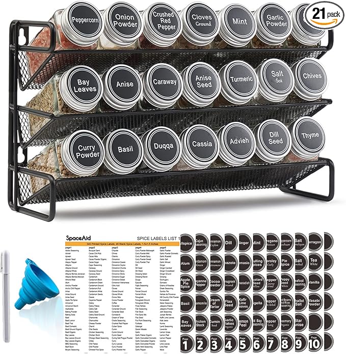SpaceAid Spice Rack Organizer by SpaceAid