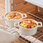 Lareina Mini Cocotte - 12oz Ceramic Casserole Dishes - Kitchen Casserole Sets - - Image 7