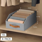 Homsorout Fabric Storage Bins for Organizing - Image 2