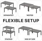 Simple Houseware Expandable Stackable Cabinet and Counter Shelf Organizer - Image 6