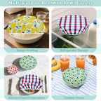 5-Size Reusable Beeswax Bowl Covers - Image 5