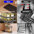 Mustorn 4 Pack Pull Out Spice Rack Organizer - Image 4