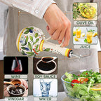 18 oz Ceramic Olive Oil Dispenser Bottle - Image 3