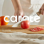 CAROTE 12PCS Knife set with Blade Guards, Granite Nonstick Ceramic Coating - Image 3