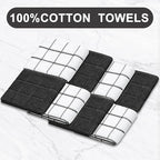 Oven Mitts Kitchen Towels and Dishcloths Pot Holders Sets, Oven Gloves Kitchen - Image 5