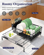 Kitsure Extendable Dish Drying Rack - Image 2