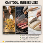 Griddle Scraper, Heavy Duty Stainless Steel Grill Scraper - Image 4