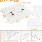 Yieach 8 Pack Adjustable In Drawer Spice Organizer - Image 3
