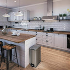 Home Zone Living 8 Gallon Slim Kitchen Trash Can - Image 2
