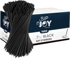 Crystalware, Plastic Stir Straw, Sip Stirrer, by EskayProducts