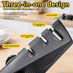 Knife Sharpener, 5 Adjustable Angle, 3 in 1 Professional Chef's Kitchen Knife - Image 2