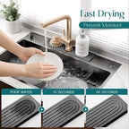Eormoe Kitchen Sink Faucet Mat - Image 3