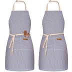 BeLuyi 2 Pack Adjustable Bib Apron by BELUYI
