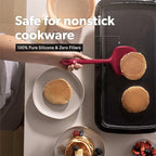 New DI ORO Seamless Series Moda 4-Piece Silicone Turner Spatula Set - Image 3
