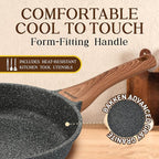 Bakken-Swiss 14-Piece Kitchen Cookware Set – Granite Non-Stick – Eco-Friendly – - Image 5