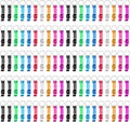 400 Pack Colorful Metal Bottle Opener Keychains Bulk, Tiny Beverage Opener by Yugada