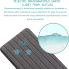 NiuYichee 2 PCS Water Absorbent diatomite Coasters, 9.5" x 5.5" Water Absorbing - Image 2