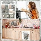 Fourluoo 10 Pcs Farmhouse Kitchen Decor and Accessories Set 4 Kitchen Towels 2 - Image 2