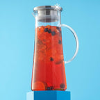 JoyJolt Glass Pitcher with Lid - 50oz Borosilicate Water Carafe - Image 7