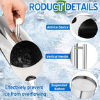 Funnymoom 3 Pack 35oz/1l Stainless Steel Water Pitcher Modern Metal Pitcher - Image 3