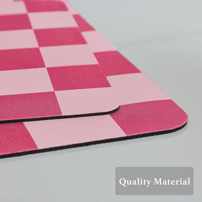 Ohocut Checkered Dish Drying Mat - Image 5
