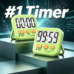 Antonki 2 Pack Digital Timer for Kids, Magnetic Countdown Kitchen Timers for - Image 2