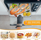TeamFar Cooling Rack, 11.7” x 9” Stainless Steel Wire Baking Rack - Image 4