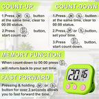 ZILLEEN Classroom Timer for Kids Teachers 2 Pack Digital Timers - Image 8