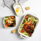 Sweejar Ceramic Bakeware Set, Rectangular Baking Dish - Image 5