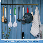 Hsei 6 Pcs Blue and Green Kitchen Scrub Dish Brush Bulk - Image 6