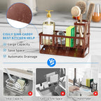 Cisily Kitchen Sink Caddy, Sponge Holder - Image 2