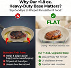 JEETEE 9.5 Inch Nonstick Frying Pan Stone Coating Cookware, Nonstick Omelette - Image 2