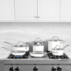Cuisinart Matte White Stainless Steel 11 Piece Set - Image 2