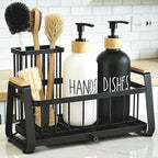 Kitchen Dish Soap Farmhouse Dispenser Set by LUXENEST