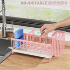 Cisily Sponge Holder for Kitchen Sink, Sink Caddy Organizer - Image 4