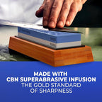Sharp Pebble Premium Whetstone Knife Sharpening System – 1000/6000 Grit - Image 3