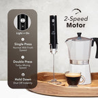 Zulay Kitchen Rechargeable Milk Frother Handheld - Image 4