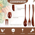 Geiserailie 24 Pcs Wooden Utensils - Image 3