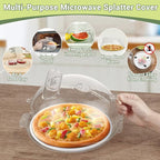 Microwave Splatter Cover, Protect Food Splashes, Dish Bowl Plate Serving Lid - Image 4