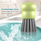 Mini Dish Brush for Cleaning Chicken Shredder, Palm Brush Dish Scrubber - Image 4